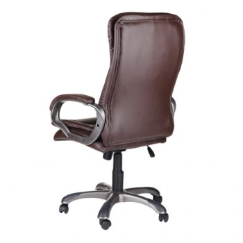 Кресло офисное BRABIX Omega EX-589 (коричневое) в Олёкминске - olyokminsk.mebel54.com | фото