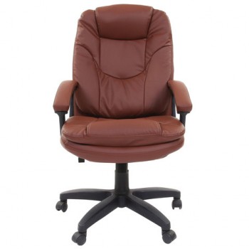 Кресло офисное BRABIX Trend EX-568 (коричневый) в Олёкминске - olyokminsk.mebel54.com | фото