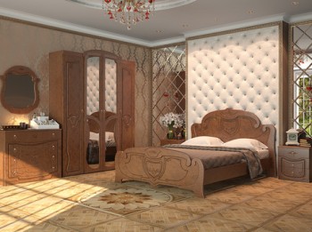 Спальный гарнитур Мария  в Олёкминске - olyokminsk.mebel54.com | фото